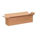 Box Packaging Long Cardboard Corrugated Boxes, 16"L x 4"W x 4"H, Kraft 1644